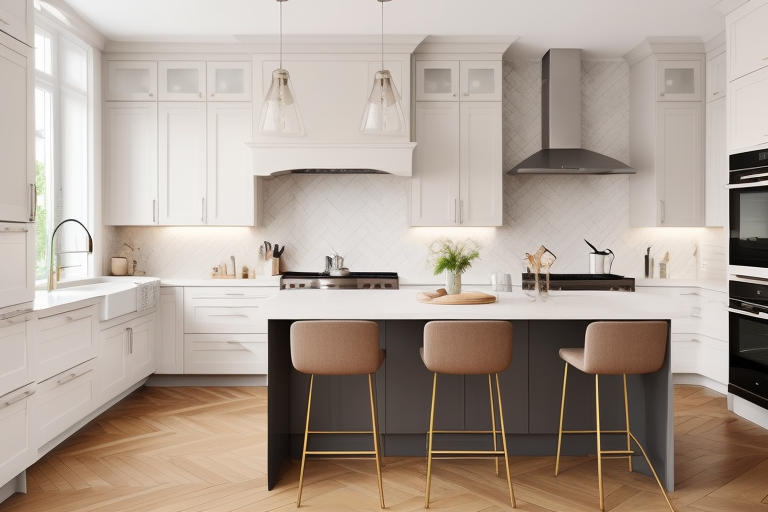 Modern Parisian kitchen