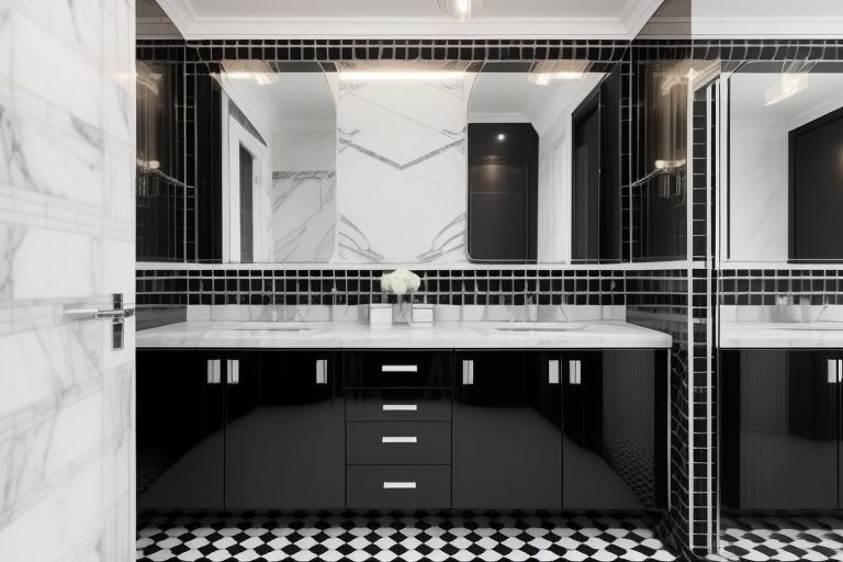 Art Deco bathroom