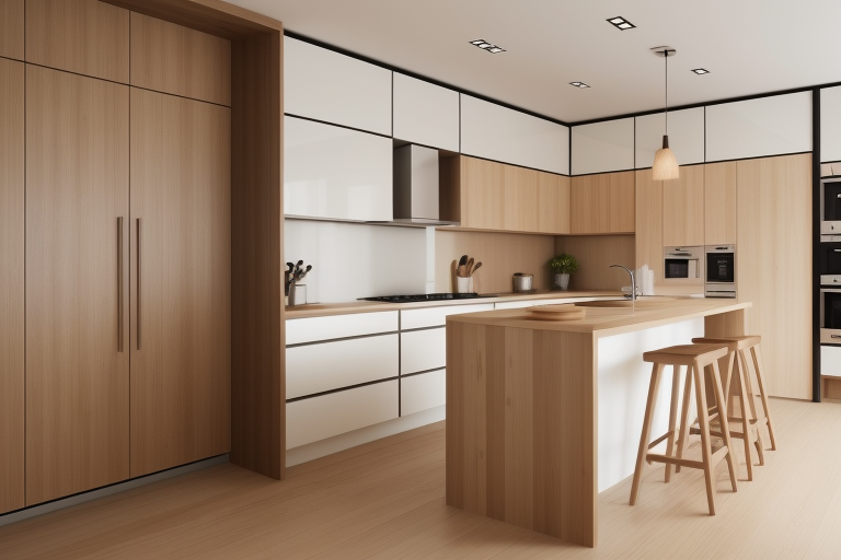 Modern Japanese kitchen